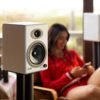 Audioengine A5+ Powered Bookshelf Speakers review Premium Sound for Music, Gaming, and Home Theater