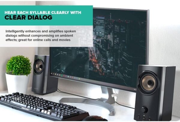 Creative T60 Compact Hi-Fi Desktop Speakers Review Best for Clear Dialog and Surround