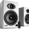 Audioengine A5+ Powered Bookshelf Speakers review Premium Sound for Music, Gaming, and Home Theater
