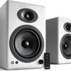 Audioengine A5+ Powered Bookshelf Speakers review Premium Sound for Music, Gaming, and Home Theater