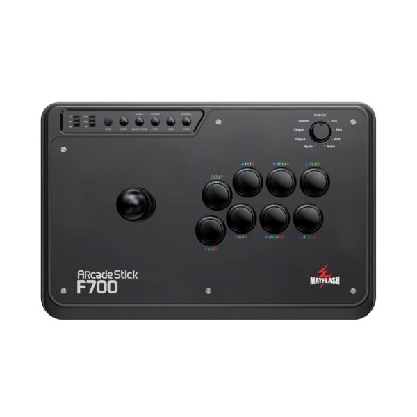 61KR0CdPhgL._SL1500_-1 MAYFLASH Arcade Stick F700 review top fight stick for PS5 and Switch