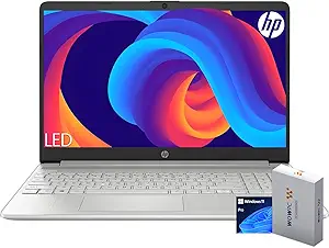 61Wc019JKmL.__AC_SX300_SY300_QL70_FMwebp_ HP 15 Laptop Review Intel Celeron Powered Portable for Work and Home Use