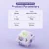 61j7rTrEGsL._AC_SL1500_ Review of EPOMAKER Wisteria Linear Mechanical Switches for Gaming Keyboards