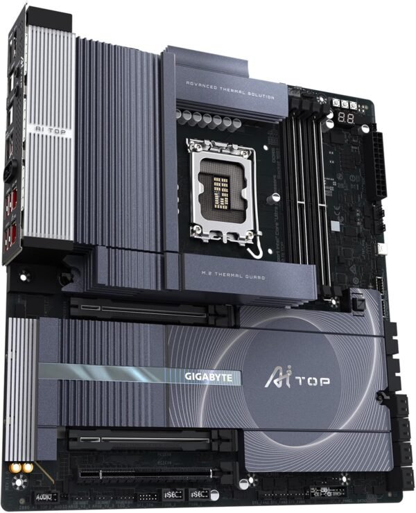 719ejTZ1rpL._AC_SL1500_ GIGABYTE Z890 AI TOP motherboard review DDR5 performance and Intel Core Ultra compatibility