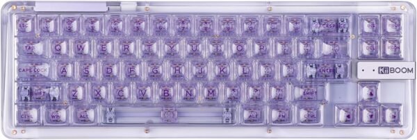 71CF5J-YohL._AC_SL1500_ KiiBoom Phantom 68 Mechanical Keyboard Review Compact Design, RGB, and Customization for Gamers