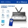 71GgclHoLFL._AC_SL1500_ Brother ADS-1350W Compact Scanner Review Fast Wireless Scanning with Double-Sided Capabilities