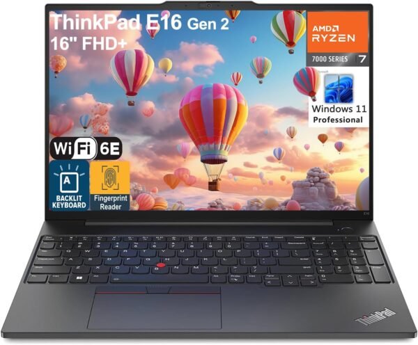 71JJrD5tsL._AC_SL1500_ Lenovo ThinkPad E16 G2 Laptop Review Powerful Ryzen 7 Performance and Premium Features