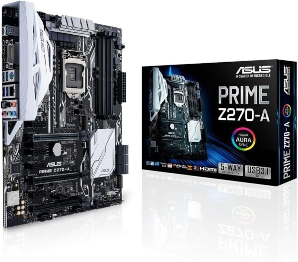 71PpRO3QxCL._AC_SL1200_ ASUS PRIME Z270-A Motherboard Review Unlocking Performance and Customization Options