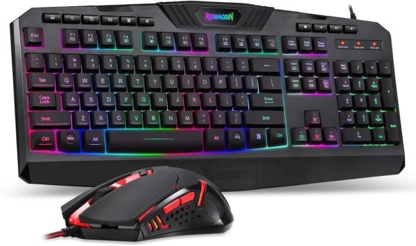 71QDJHG1PqL._AC_SL1500_ Redragon S101 Gaming Keyboard and Mouse Combo Review Best Budget RGB Setup