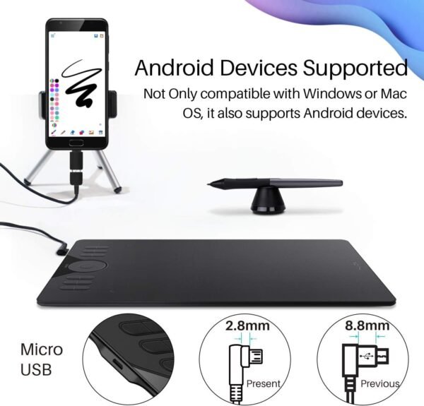 Huion HS610 Graphics Drawing Tablet Review with Adjustable Huion ST300 Stand