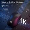Redragon M916 Wireless Gaming Mouse review Ultra-Light Design with 8K DPI Performance