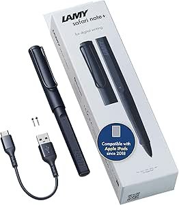 LAMY Safari Note+ iPad Pen review Ergonomic Stylus with Tilt Sensitivity