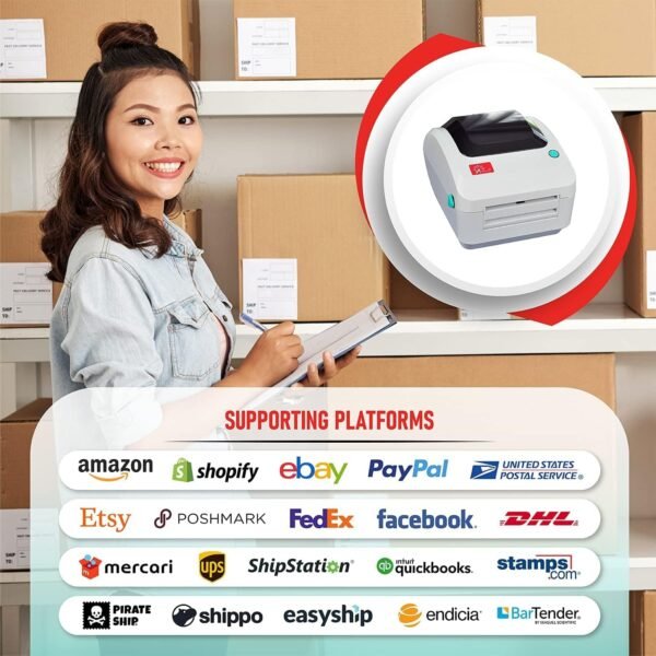 Comprehensive review of Arkscan 2054A shipping label printer for office and e-commerce needs
