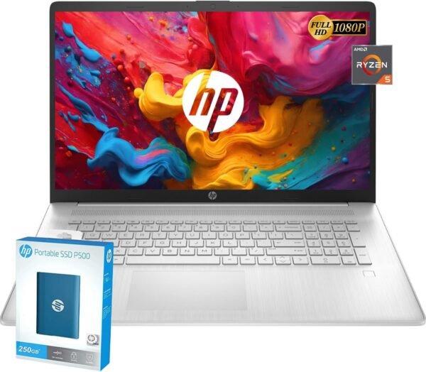 71jjz1Q9ML._AC_SL1500_ HP 17 Inch Laptop Review AMD Ryzen 5 Performance and FHD Display Insights