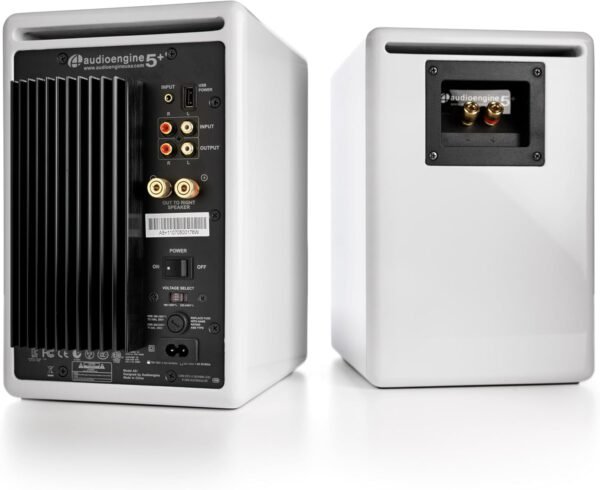 Audioengine A5+ Powered Bookshelf Speakers review Premium Sound for Music, Gaming, and Home Theater