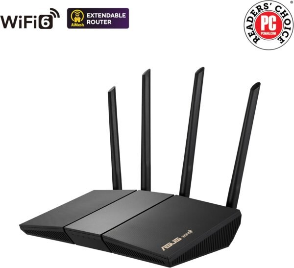 ASUS AX3000 WiFi 6 Router RT-AX57 review for gaming and streaming performance