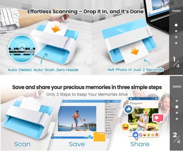 Plustek Photo Scanner Z300 review fast and efficient solution for digitizing photos