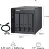 71y7a-VMkL._AC_SL1500_ QNAP TR-004 4 Bay USB Type-C DAS review for reliable storage solutions