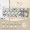 71yCfkRyvbL._AC_SL1500_ EPOMAKER Galaxy70 Wireless Gaming Keyboard review 75% Compact Aluminum Design with RGB and Hot Swappable Keys