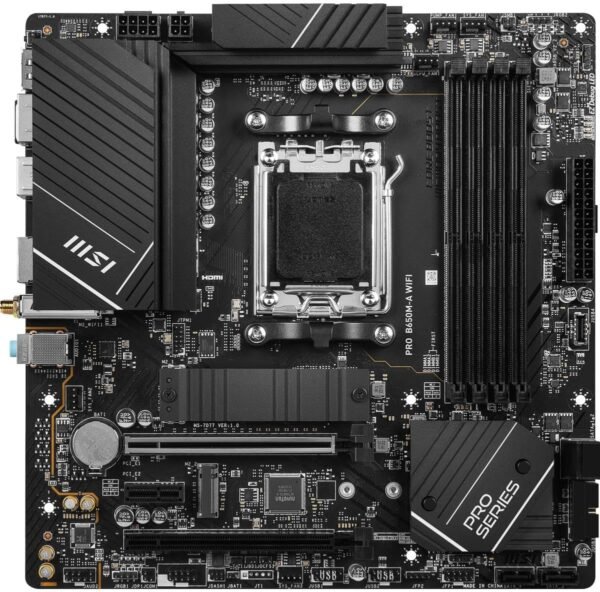 81TXpAmddWL._AC_SL1200_ MSI PRO B650M-A WiFi Motherboard Review AMD Ryzen Performance and Features Explored