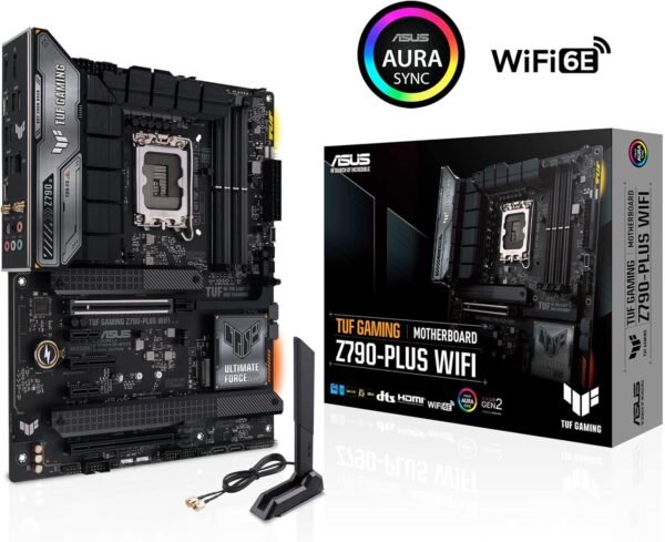 81ToISisueL._AC_SL1500_ ASUS TUF Gaming Z790-Plus WiFi Motherboard Review Perfect for High-Performance PC Builds