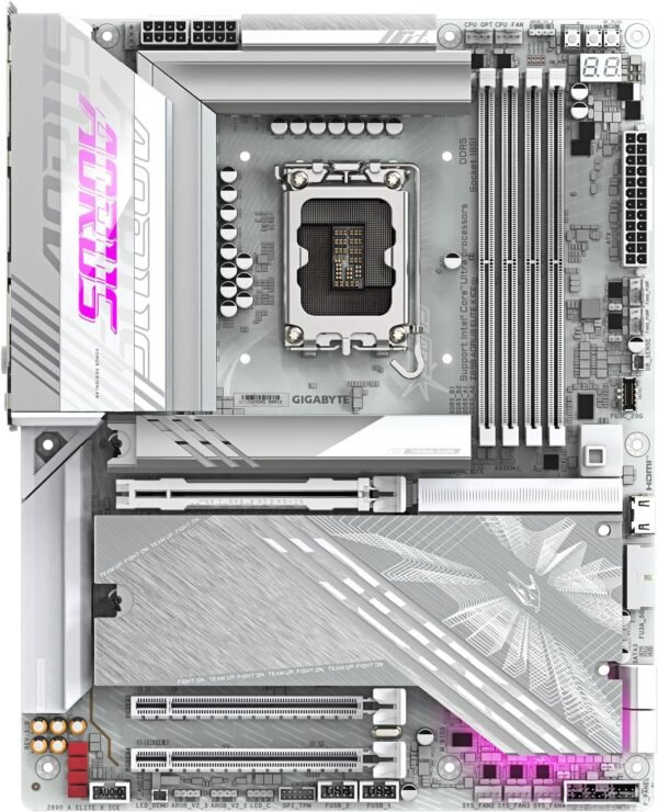 81UJk42bdyL._AC_SL1500_ GIGABYTE Z890 AORUS Elite X ICE Motherboard Review DDR5 Performance and Features Explained