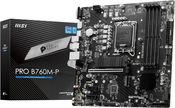 81jIByZy9fL._AC_SL1500_ Review of MSI PRO B760M-P Micro-ATX Motherboard with Intel 14th Gen Support