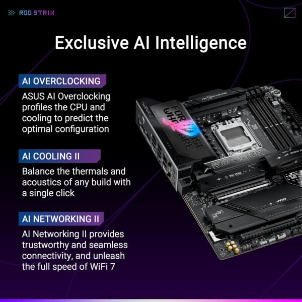81mTWfJqmL._AC_SL1500_ ASUS ROG Strix X870E-E Gaming WiFi Motherboard Review AMD AM5 and DDR5 Insight