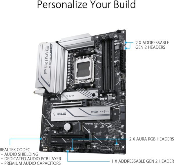 81qBlmVLQLL._AC_SL1500_ ASUS Prime X670-P WiFi AMD Motherboard review with DDR5 and USB4 support