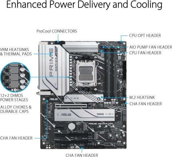 81v2uuoL3AL._AC_SL1500_ ASUS Prime X670-P WiFi AMD Motherboard review with DDR5 and USB4 support