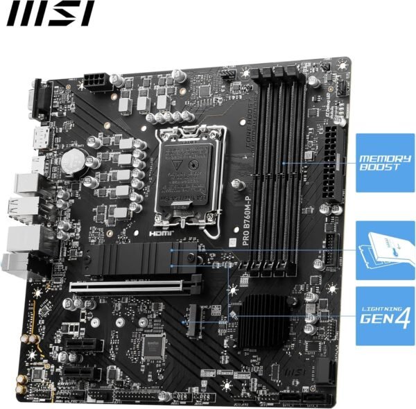 81xiE2S8CQL._AC_SL1500_ Review of MSI PRO B760M-P Micro-ATX Motherboard with Intel 14th Gen Support